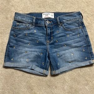 Abercrombie bejeweled kids shorts